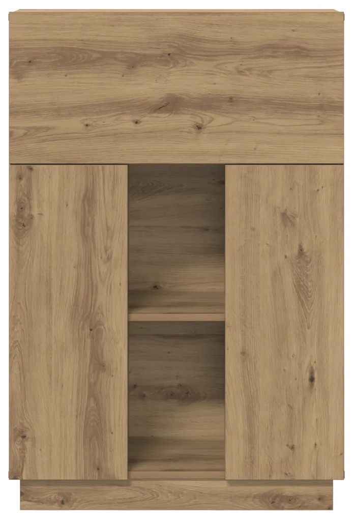 vidaXL Γραφείο artisan δρυς 71.5 x 31.5 x 106.5 εκ Επεξεργασμένο ξύλο