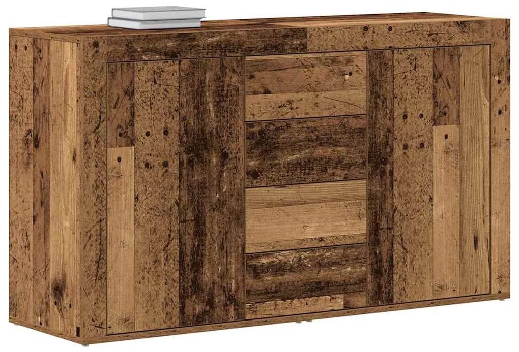 vidaXL Πλαϊνό γραφείο Παλιό ξύλο 120 x 36 x 69 εκ Επεξεργασμένο ξύλο