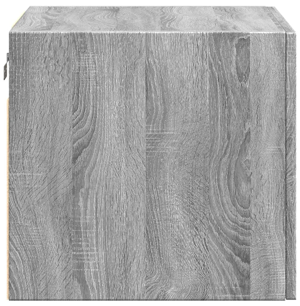 vidaXL Ντουλάπι Τοίχου Γκρι Sonoma 50x42,5x40 εκ. Επεξεργασμένο Ξύλο