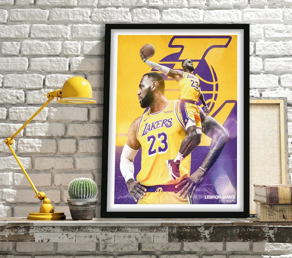 Πόστερ &amp; Κάδρο Lebron James SNK234 40x50cm  Εκτύπωση Πόστερ (χωρίς κάδρο)