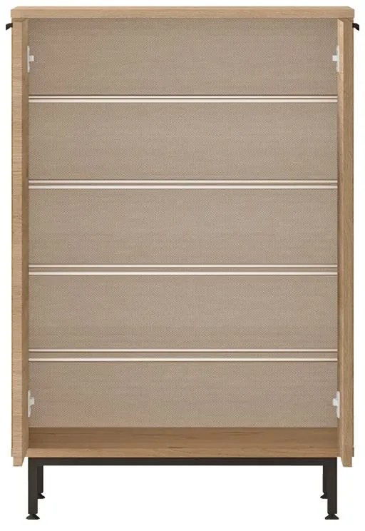 Παπουτσοθήκη Kinga 5 ραφιών φυσικό 72x35,5x105,6 εκ. 72x35.5x105.6 εκ.