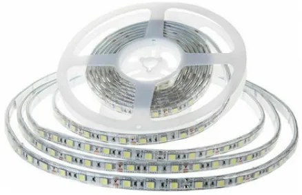 V-TAC Ταινία LED SMD 24V 8W 750lm/m 120LEDs/m 120° IP65 Ζεστό Λευκό 212625  (10 μέτρα)