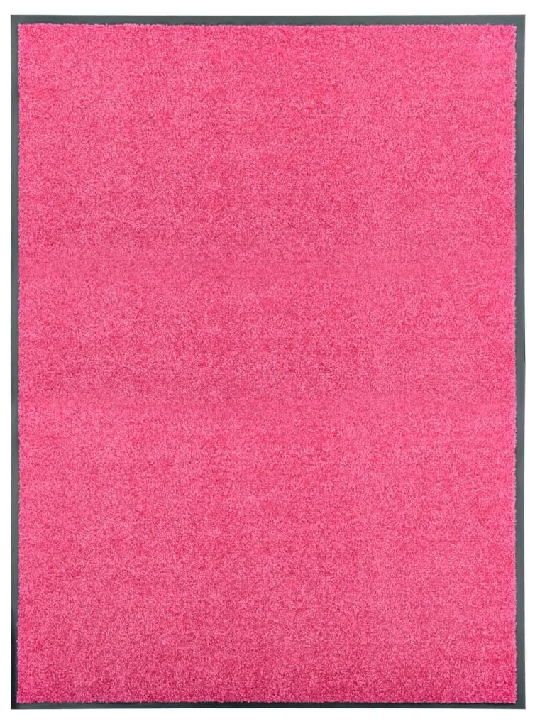 Πατάκι Εισόδου Πλενόμενο Ροζ 90 x 120 εκ.
