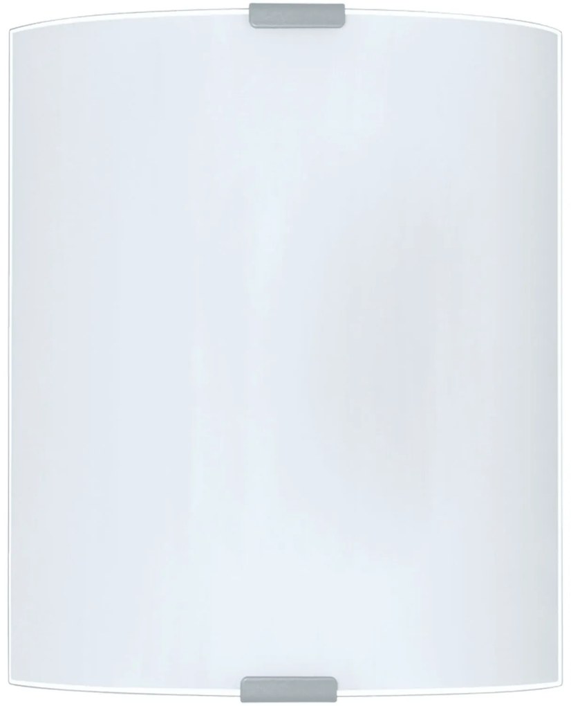 Φωτιστικό Τοίχου Grafik 84028 White-Silver Eglo Metal, Glass