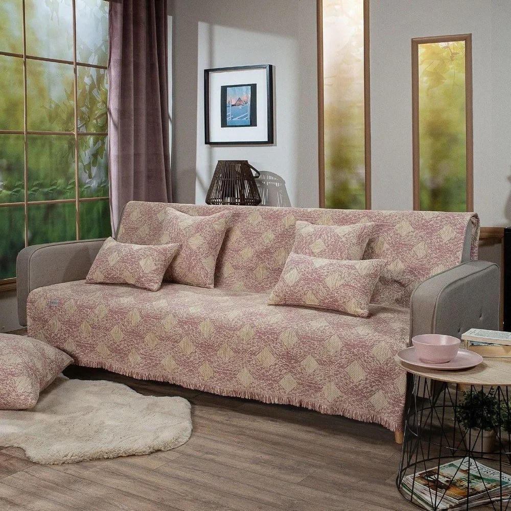 Ριχτάρι Ohio 12 Apple Teoran Three-Seater 180x300cm Ακρυλικό-Πολυέστερ