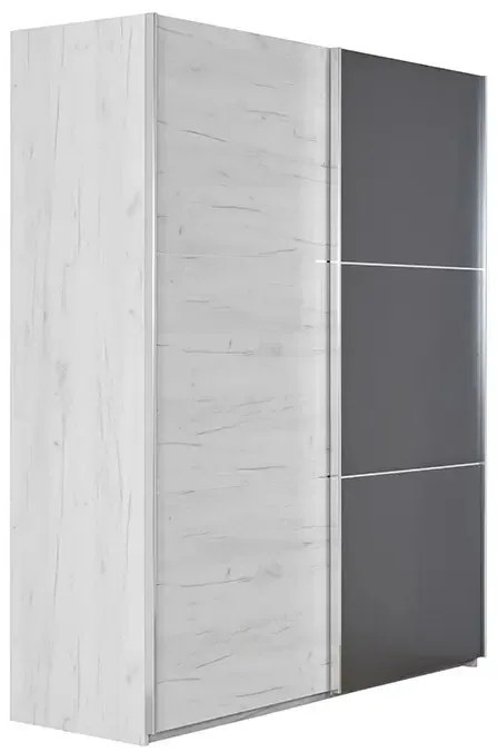 MATIS Συρόμενη ντουλάπα AP 180 Δρυς πάγου Matis321846
