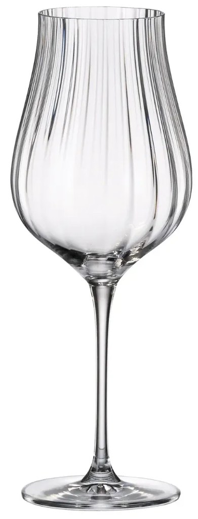 Ποτήρι Λευκόύ Κρασιού 500ml Limosa Optic - Crystal Bohemia - 6 ΤΜΧ
