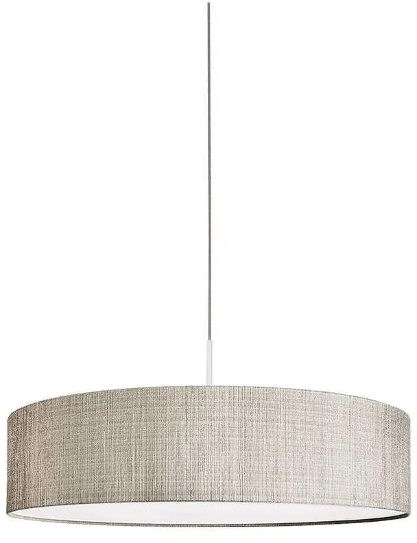 Φωτιστικό Οροφής Turda III 8946 Grey-Silver Nowodvorski Metal, Fabric
