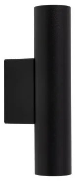 Απλίκα Φωτιστικό Τοίχου 2xGU10 10W IP20 Fourty Wall Nowodvorski-10753-Μαύρο 10753