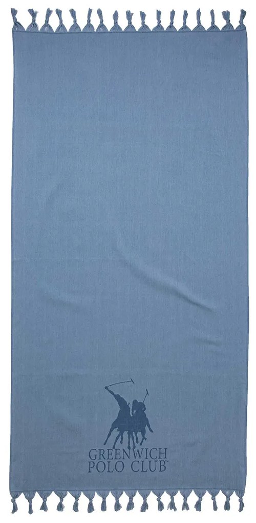 Παρεό (90x170) Greenwich Polo Club Beach 3795 Blue
