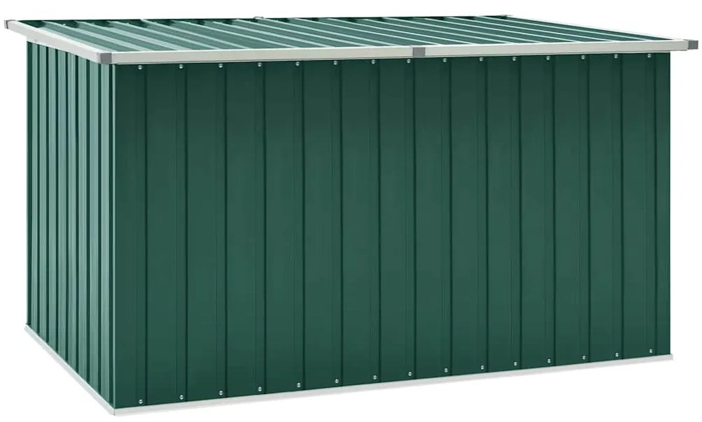 vidaXL Μπαούλο Αποθήκευσης Κήπου Πράσινο 171 x 99 x 93 εκ.