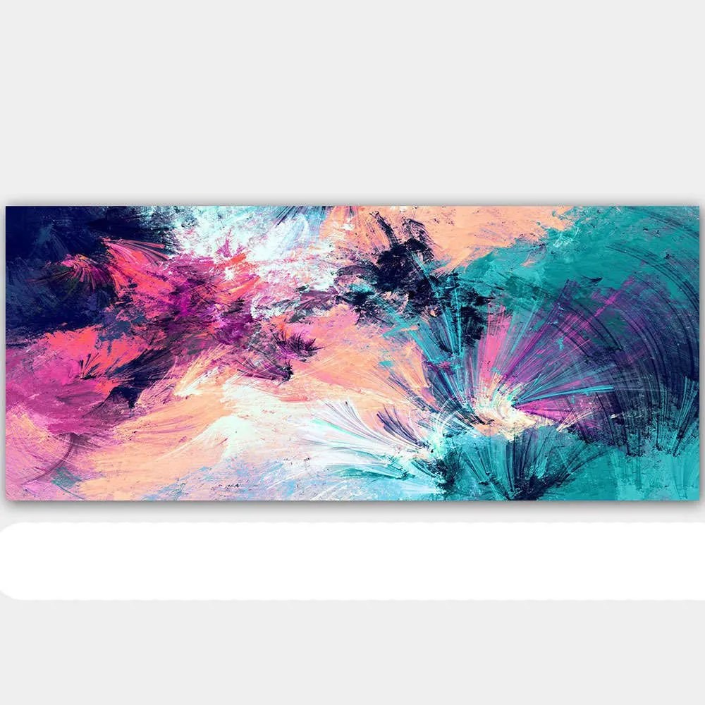 Πίνακας Καμβάς 451ERN1679 120x50cm Multi Wallity Horizontal Καμβάς