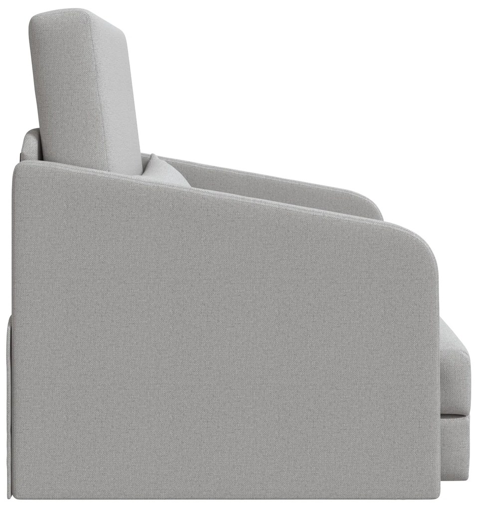 vidaXL Καναπές Κρεβάτι 2-σε-1 Συννέφο Γκρι 65x80x83 εκ. Υφάσματος