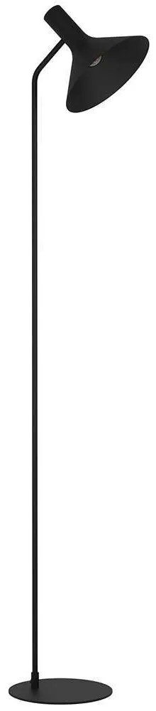 Φωτιστικό Δαπέδου Morescana 390222 33,5x25x167,5cm 1xE27 28W Black Eglo Steel