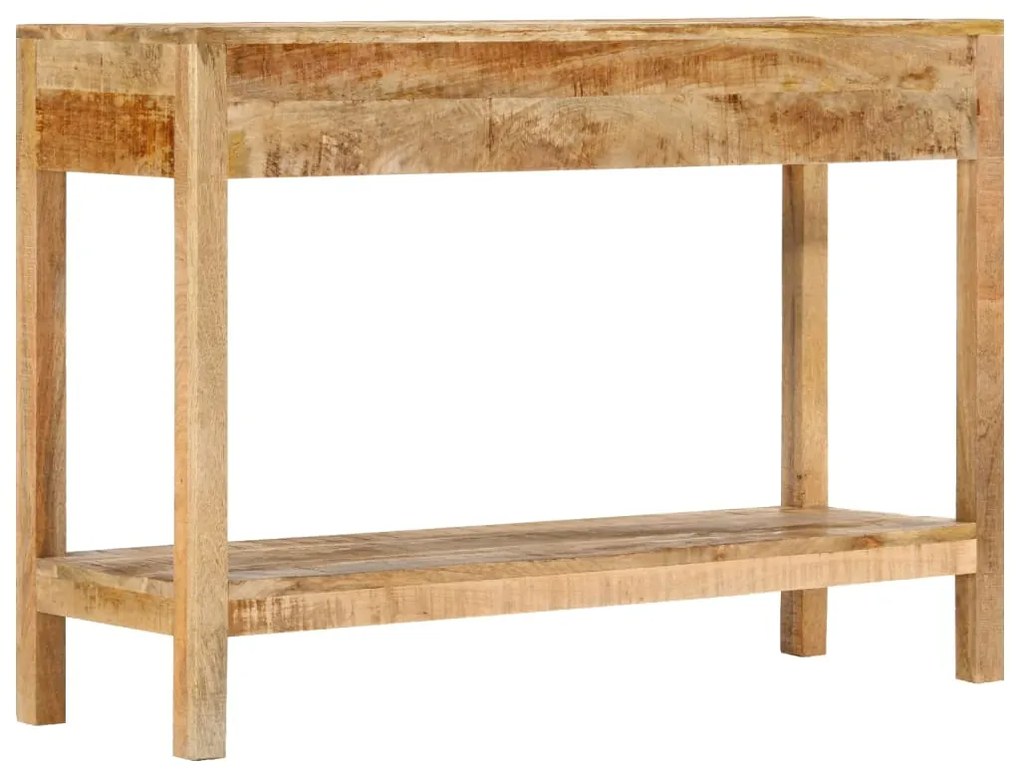 vidaXL Τραπέζι Κονσόλα με 2 Συρτάρια 110x35x75 εκ. Μασίφ Ξύλο Μάνγκο