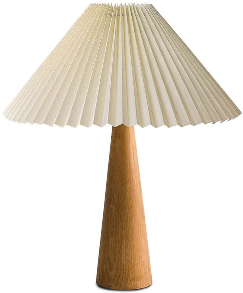 Φωτιστικό Επιτραπέζιο 780SGN2157 Φ22x43cm 1xE27 40W Cream-Oak Opviq