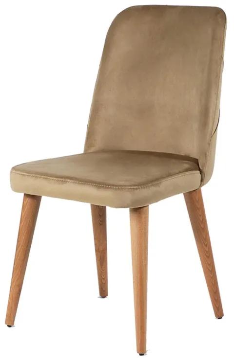 Καρέκλα LOTUS ξύλο ανοιχτό καφέ /ύφασμα ATLAS LİMA 07 - Ύφασμα - 783-1109-LB