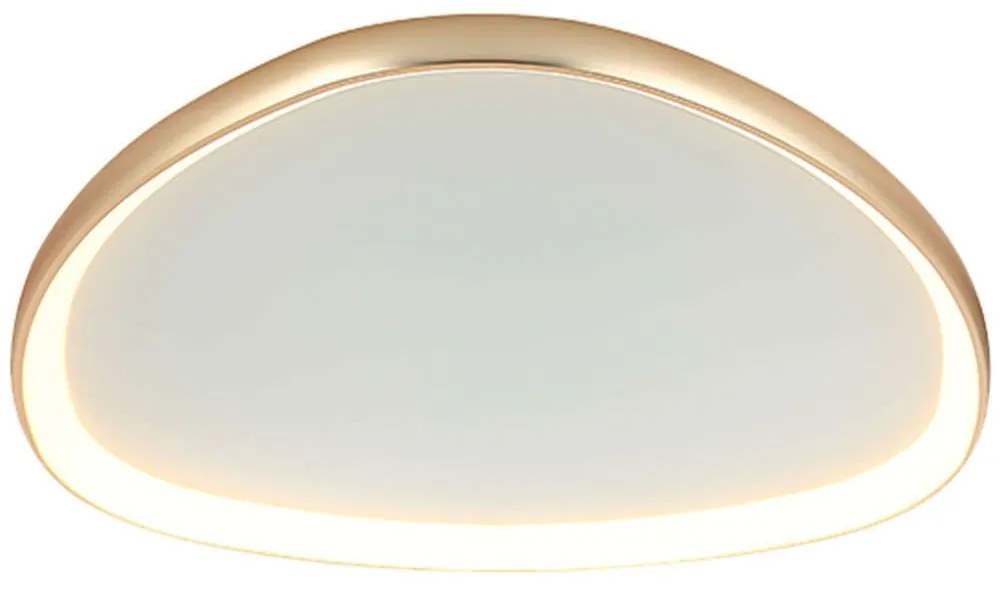 Φωτιστικό Οροφής - Πλαφονιέρα 23088 60x60x6,4cm Dim Led 2541lm 32W 3000K Gold