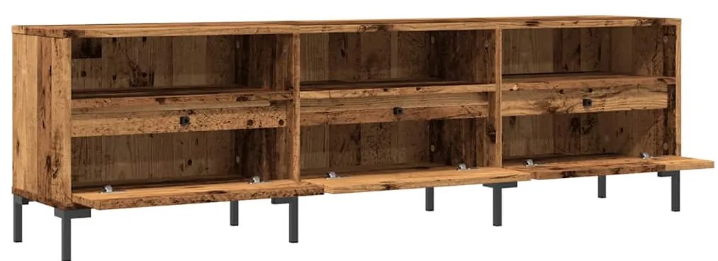 vidaXL Έπιπλο Τηλεόρασης Παλιό Ξύλο 150x30x44,5 εκ. Επεξεργασμένο Ξύλο