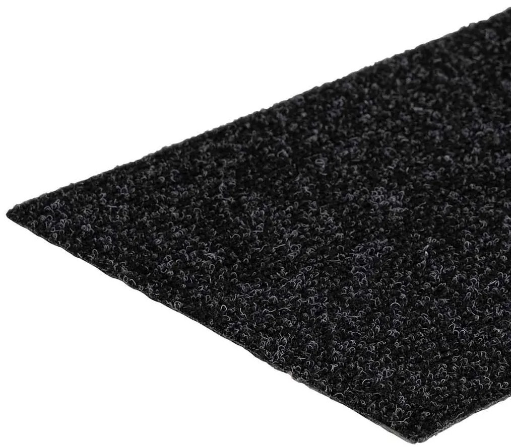 vidaXL Αυτοκόλλητα Πατάκια Σκαλιών 30 τεμ. 76x20 εκ. Μαύρα Ορθογώνια