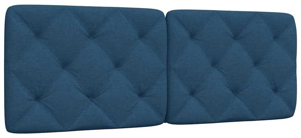 vidaXL Μαξιλάρι για Κεφαλάρι Μπλε 140 εκ. Υφασμάτινο