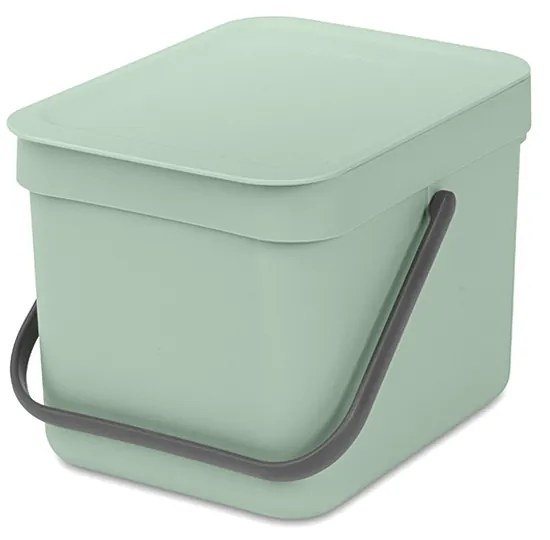 Brabantia 1005515 Κάδος απορριμμάτων Sort&amp;Go 6L, Jade Green