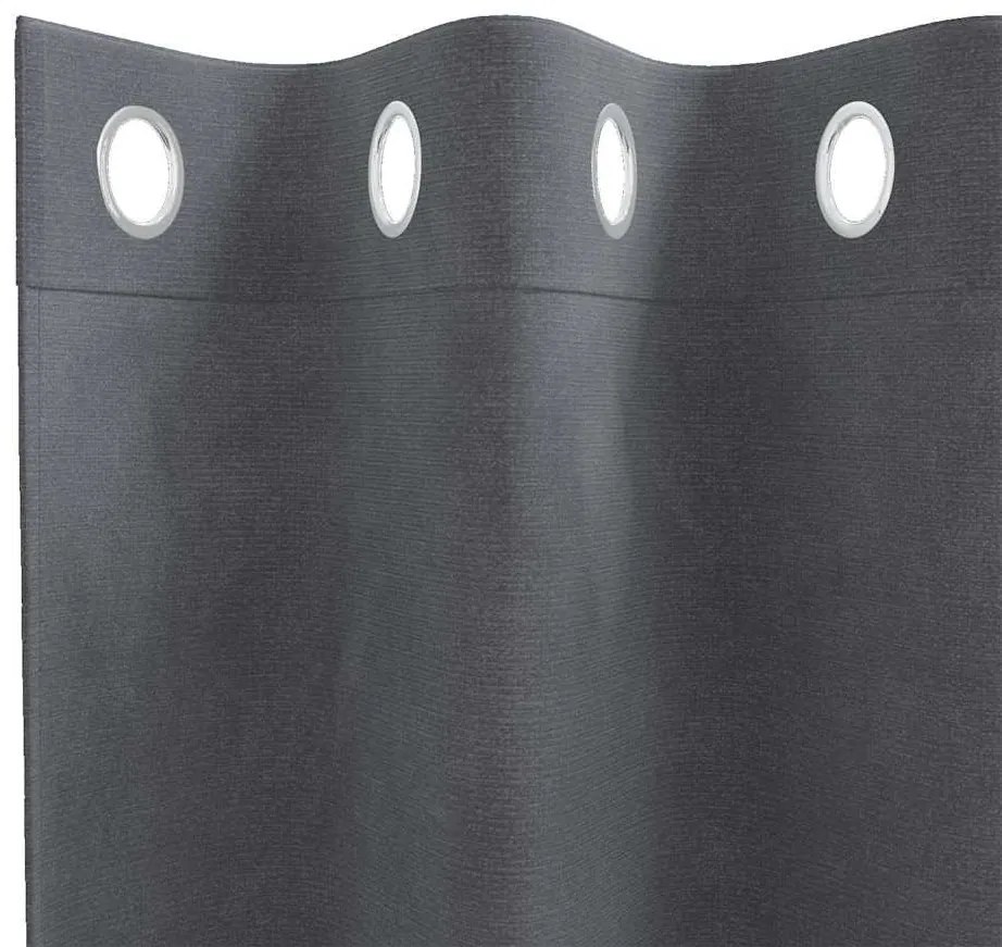 vidaXL Κουρτίνες με κουρτίνες 2 pcs Ανοιχτό γκρι 140 x 140 cm Βελούδο