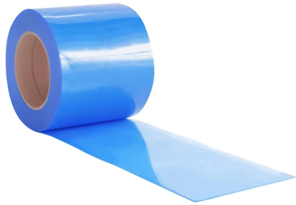 vidaXL Λωριδοκουρτίνα Μπλε 50 μ. 200 χιλ. x 1,6 χιλ. από PVC