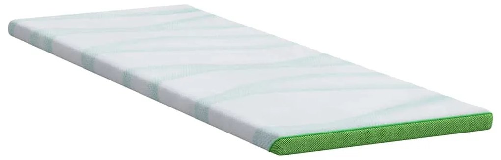 vidaXL Στρώματα Λευκό και Πράσινο 80 x 200 cm