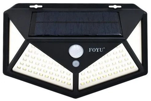 Ηλιακό φωτιστικό 114 led με ανίχνευτη κίνησης FOYU FO-TA008