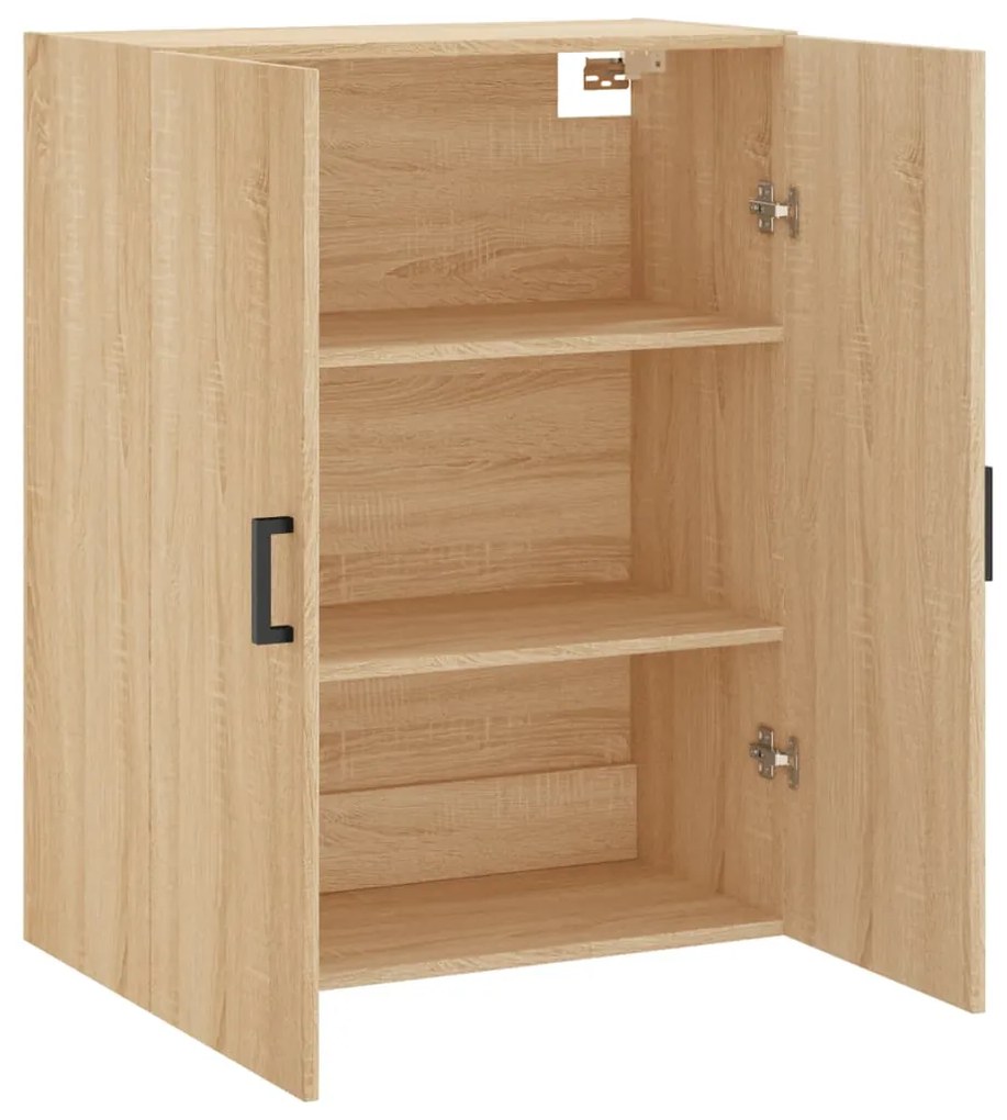 vidaXL Ντουλάπι Επιτοίχιο Sonoma Δρυς 69,5 x 34 x 90 εκ.