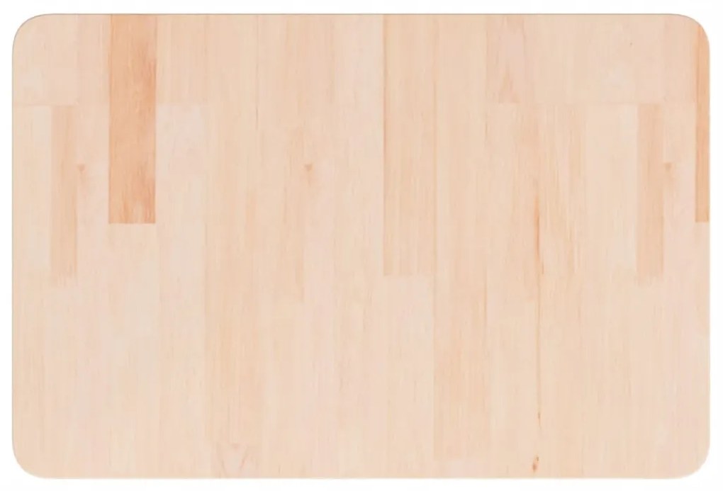 vidaXL Πάγκος Μπάνιου 60 x 40 x 2,5 εκ. Ακατέργαστο Μασίφ Ξύλο