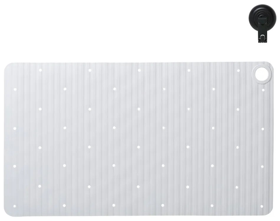 Ribb Αντιολισθητικό Πατάκι 40x70cm White with Black Hook Sealskin