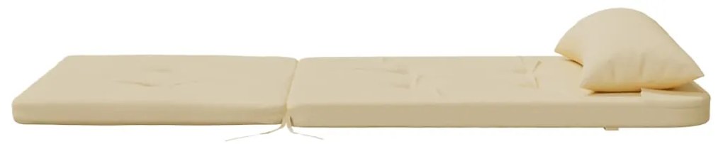 vidaXL Μαξιλάρια Καρέκλας Adirondack 2 τεμ. Μπεζ από Ύφασμα Oxford