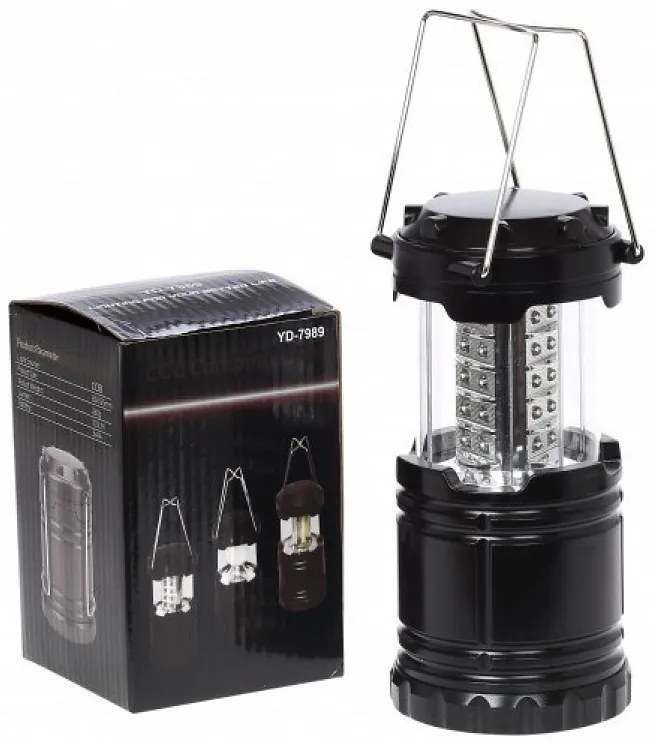 OEM Πτυσσόμενος Φακός - Φανάρι Camping LED 100lm YD-7989 Μπαταρίας 3xAA 190-062
