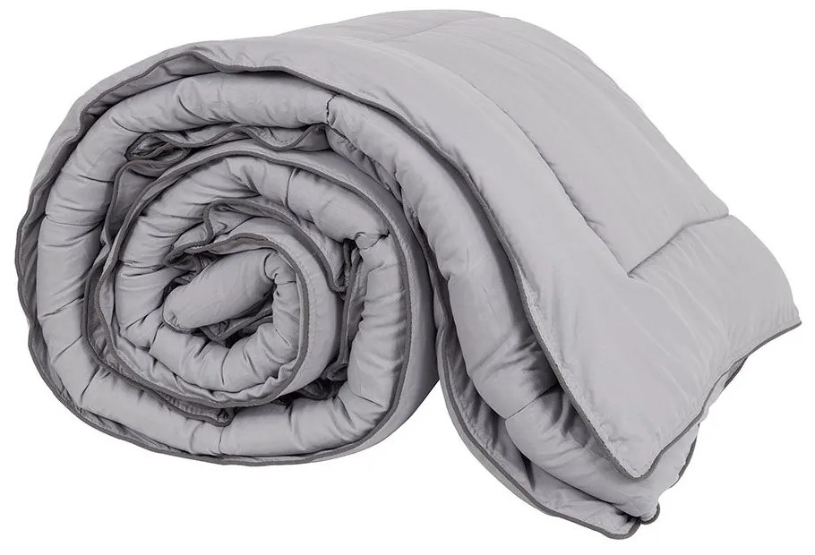 Πάπλωμα Abalone Medium Gray Nima Υπέρδιπλo 220x240cm Microfiber