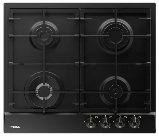 Teka GSC 64320 RBC Ανοξείδωτη εστία γκαζιού 60cm Anthracite Black