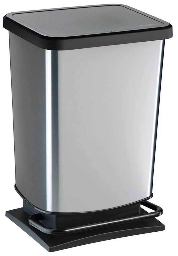 Κάδος Απορριμμάτων Paso 20lt 06901.001 Silver Plastic