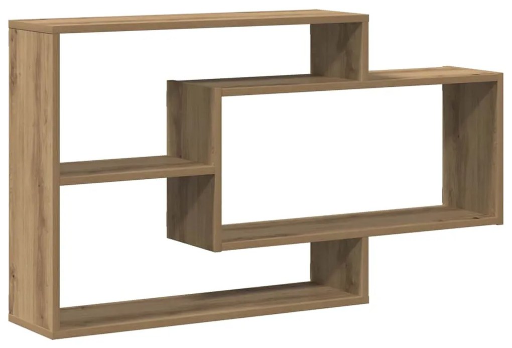 vidaXL Ράφι τοίχου Artisan Oak 104x20x58,5 cm Κατασκευασμένο ξύλο