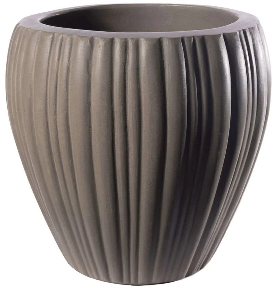 Κασπώ Τσιμεντένιο SolidFlora C-6370-8 55x55x50cm Taupe Supergreens Cement