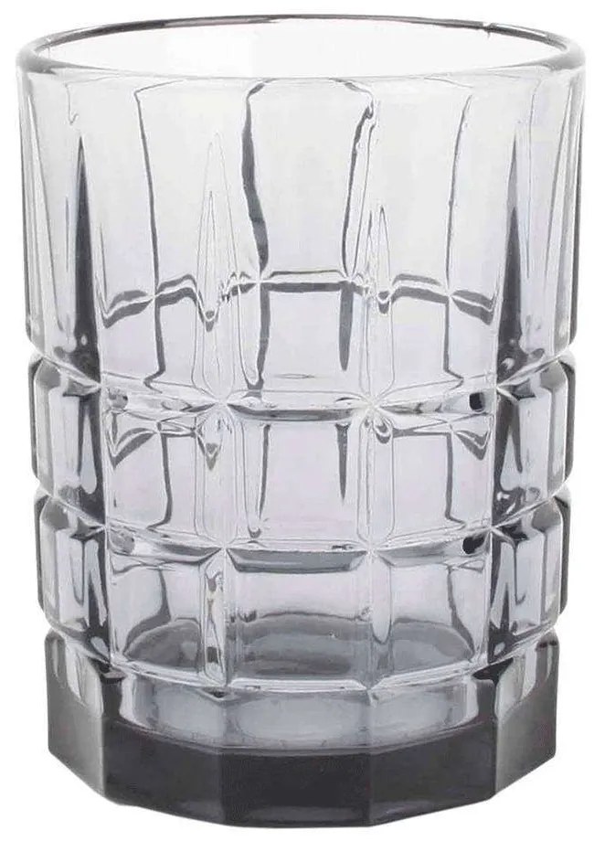 Ποτήρι Ουίσκι Cingo 52.803.52 Smoke Cryspo Trio Glass