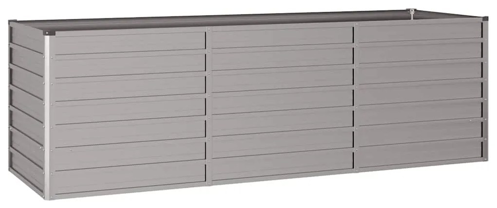 vidaXL Ζαρντινιέρα Σκουριασμένο 240x80x77 εκ. Ατσάλι Σκληρυθέν Αέρα