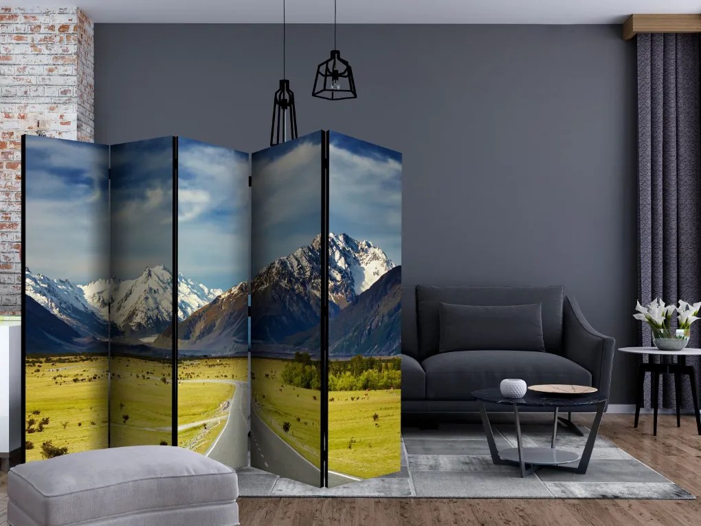 Διαχωριστικό με 5 τμήματα - Southern Alps, New Zealand II [Room Dividers]