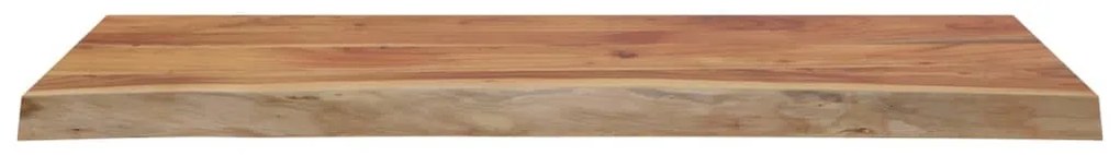 vidaXL Επιφάνεια Τραπεζιού Ορθογώνια 100x40x2,5 εκ. Μασίφ Ξύλο Ακακίας