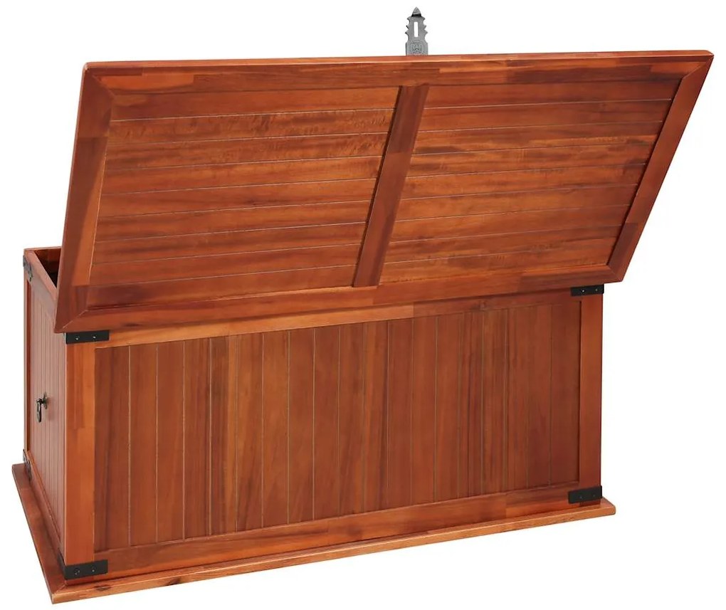 vidaXL Μπαούλο Αποθήκευσης 79 x 34 x 32 εκ. από Μασίφ Ξύλο Ακακίας