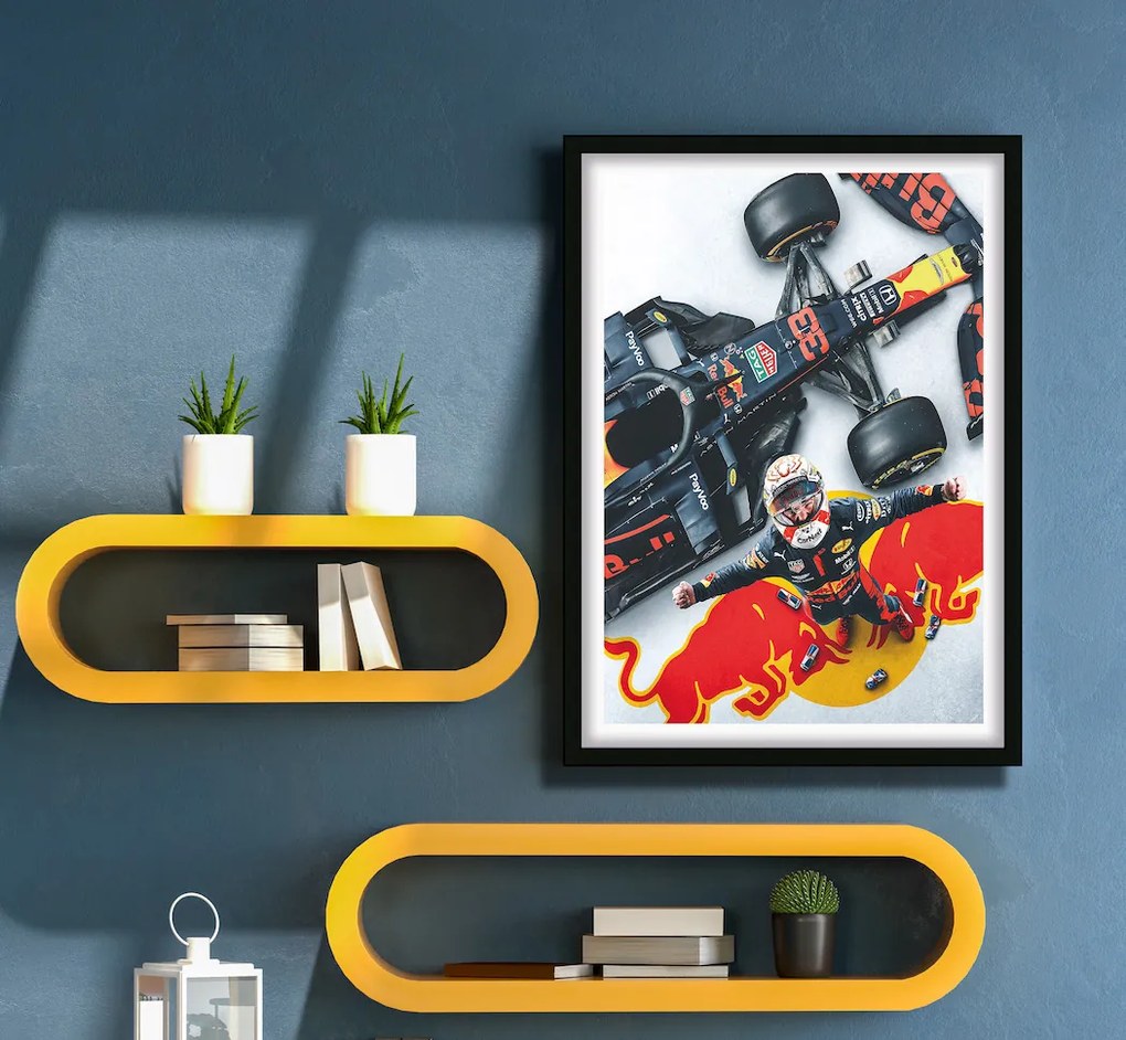 Πόστερ &amp; Κάδρο Max Verstappen F044 21x30cm Εκτύπωση Πόστερ (χωρίς κάδρο)