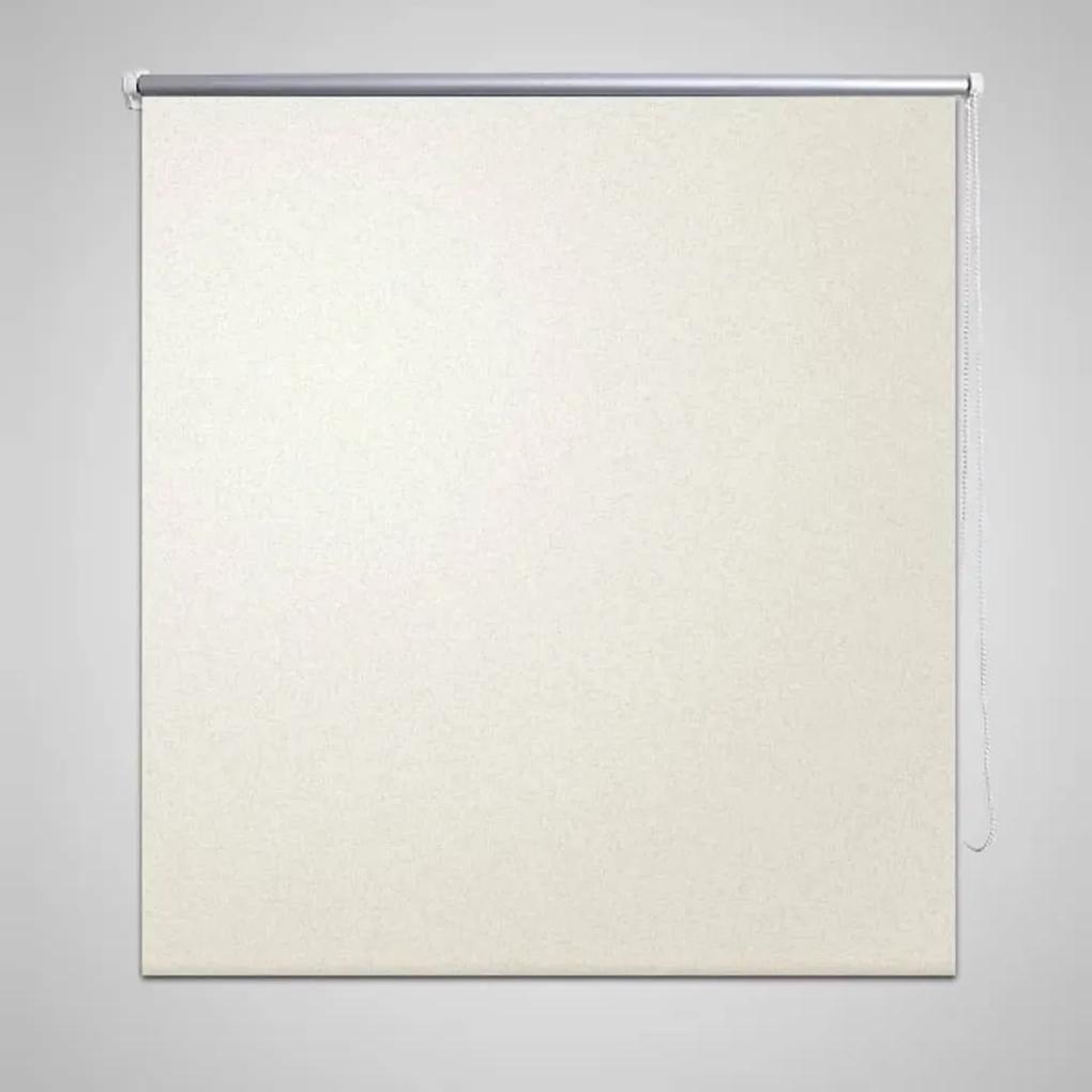 Στόρι Συσκότισης Ρόλερ Υπόλευκο 120 x 230 εκ. - Λευκό