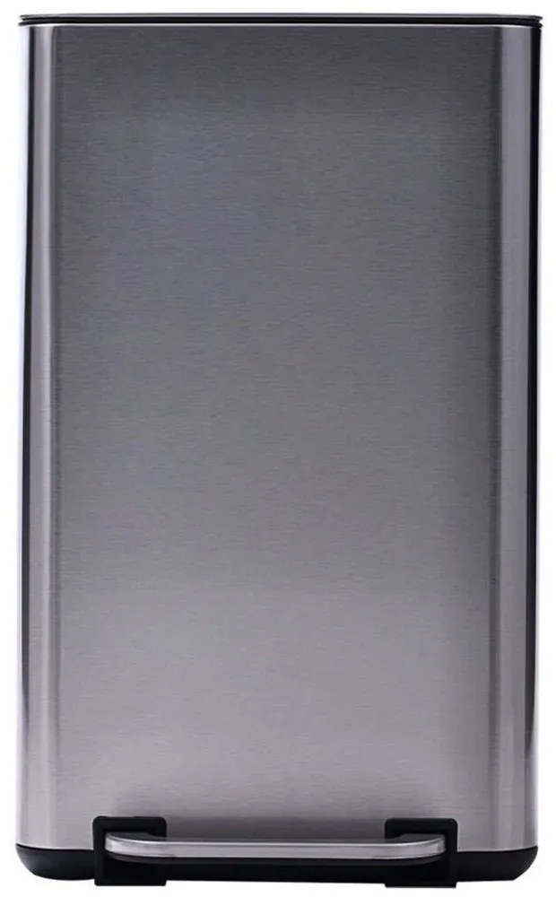 Κάδος Απορριμμάτων Cubic Soft Close 01-21948 36,2x33,5x62,1cm 30lt Inox Estia Stainless Steel