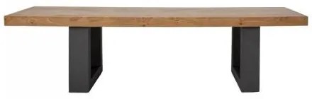 ΠΑΓΚΑΚΙ Fylliana Malibu ΜΕ ΚΑΠΛΑΜΑ ΔΡΥΟΣ ΡΟΥΣΤΙΚ 160x40x45,5εκ 890-222-015