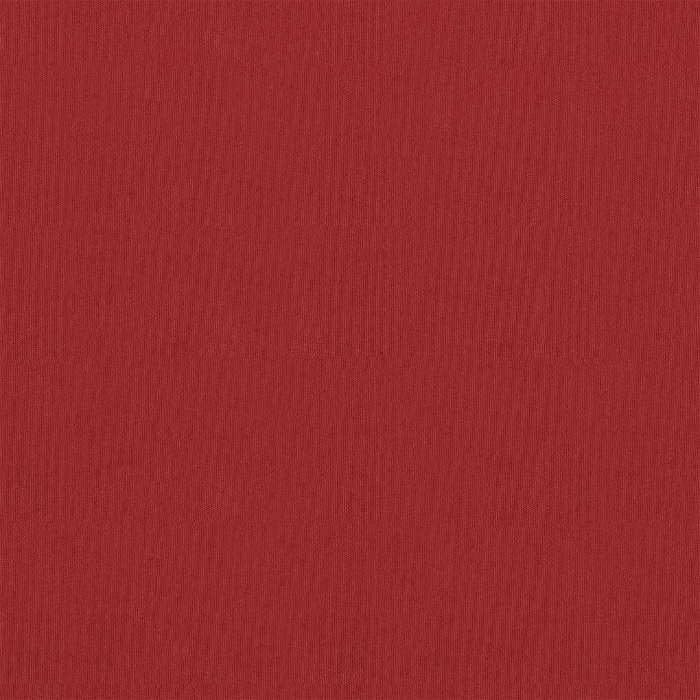 Διαχωριστικό Βεράντας Κόκκινο 90 x 500 εκ. Ύφασμα Oxford - Κόκκινο